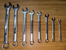 Craftsman 8pc Sae 12pt Combination Wrench Set Mixed Series V Vv Made Usa Craftsman 8pc Sae 12pt Combination Wrench Set Mixed Series V Vv Made Usa