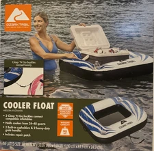 Ozark Trail Outdoor Equipment Inflatable Cooler Float (39" x 33" x 10") ''NEW''