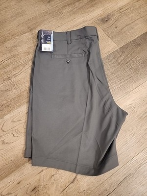 Ben Hogan Performance Golf Shorts BIG Men's Size 40 Stretch Asphalt Gray