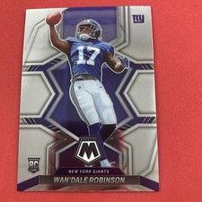 Wandale Robinson 2022 Panini Mosaic Rookie Card #330 New York Giants