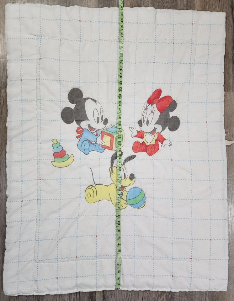Manta Cuna Bebé Disney De Colección Mickey Mouse Minnie Pluto Pelota Juguetes Dundee Foto 2 de 4