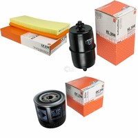 Mahle / Knecht Kraftstofffilter KL 558 Luftfilter LX 218 ÖLfilter OC 236