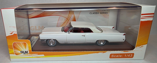 GLM 1:43 1964 Cadillac Eldorado Aspen White/White Top/Red Interior VERY RARE!! - Picture 5 of 5