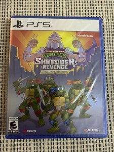Jeu TMNT Shredder's Revenge Pour PS5 - Très Bon état, Boîte Et Instructions Incluses
