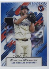 2025 Topps Pristine Blue Pristine Pulsar Refractor 10/75 Clayton Kershaw #185