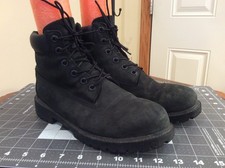 Timberland Boots Kids Boys Premium Insulated Sz 6M Style 12907 Black Faded 