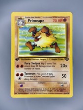 Primeape 1st Edition #43/64 Jungle LP - Pokemon TCG Card Uncommon on eBay