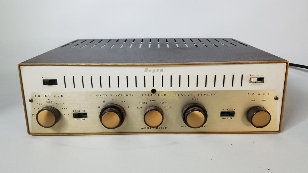 【ジャンク】BOGEN DB130 真空管アンプ Vintage Bogen DB130 Tube Amplifier | eBay