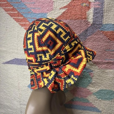 Vintage Frank’s Girl by FRANK OLIVE Red Wool Cloche Hat 1960s Style Sculpted Vintage Frank Olive Frank main image 3