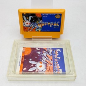 Tonkin House GUN NAC Famicom Cassette
