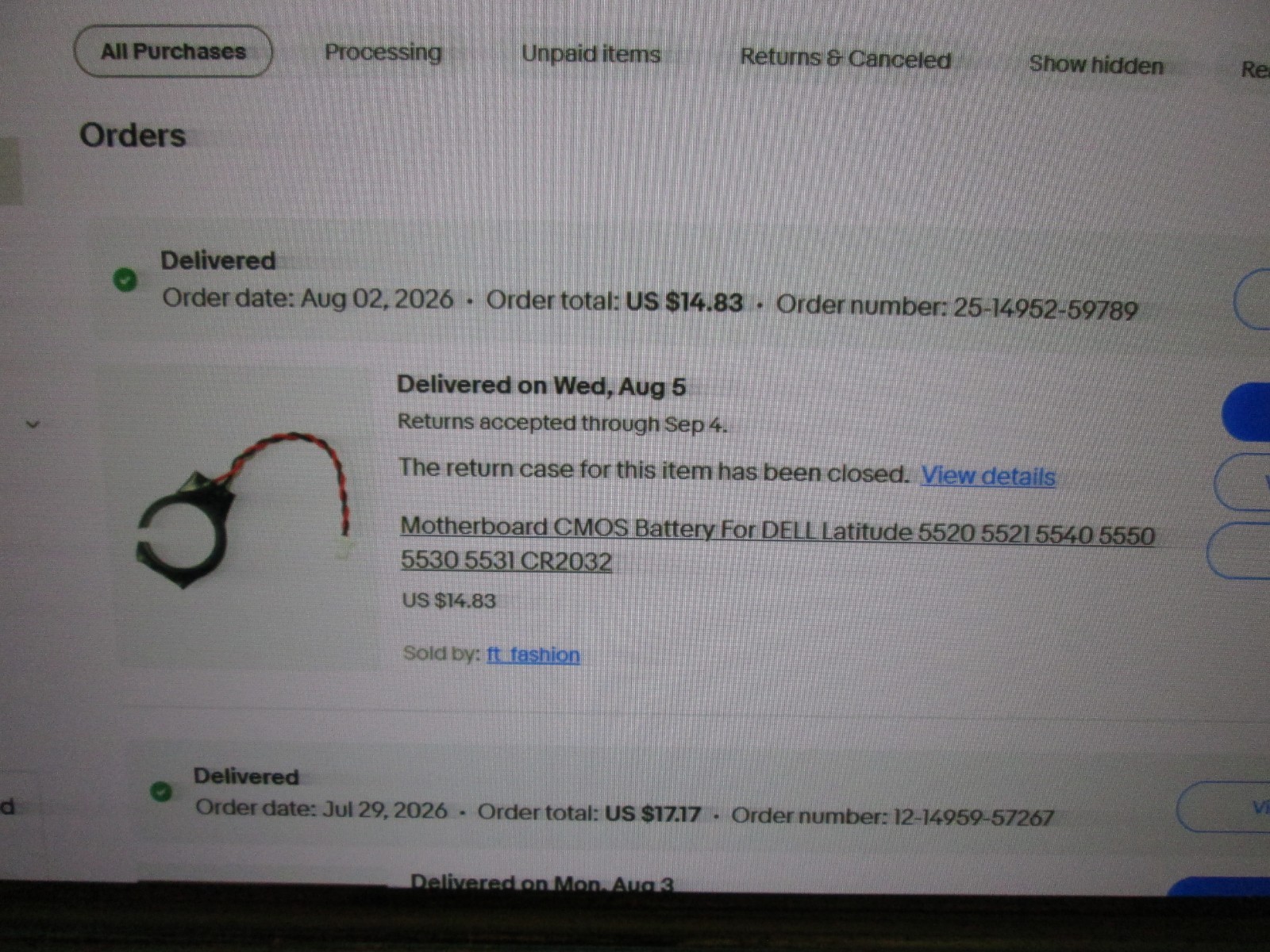 Dell Latitude 5520, 15.6-Inch Laptop, with Intel Core i7-1185G7, Windows 11 Pro
