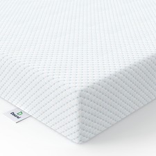 Mini Crib Mattress, 38x24x4 Inch Dual Sided 2-Stage Firmness Portable Baby Ma...