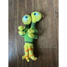 Disney Pixar Monsters Inc Mike Wazowski Squint Two Headed Plush Toy 12"