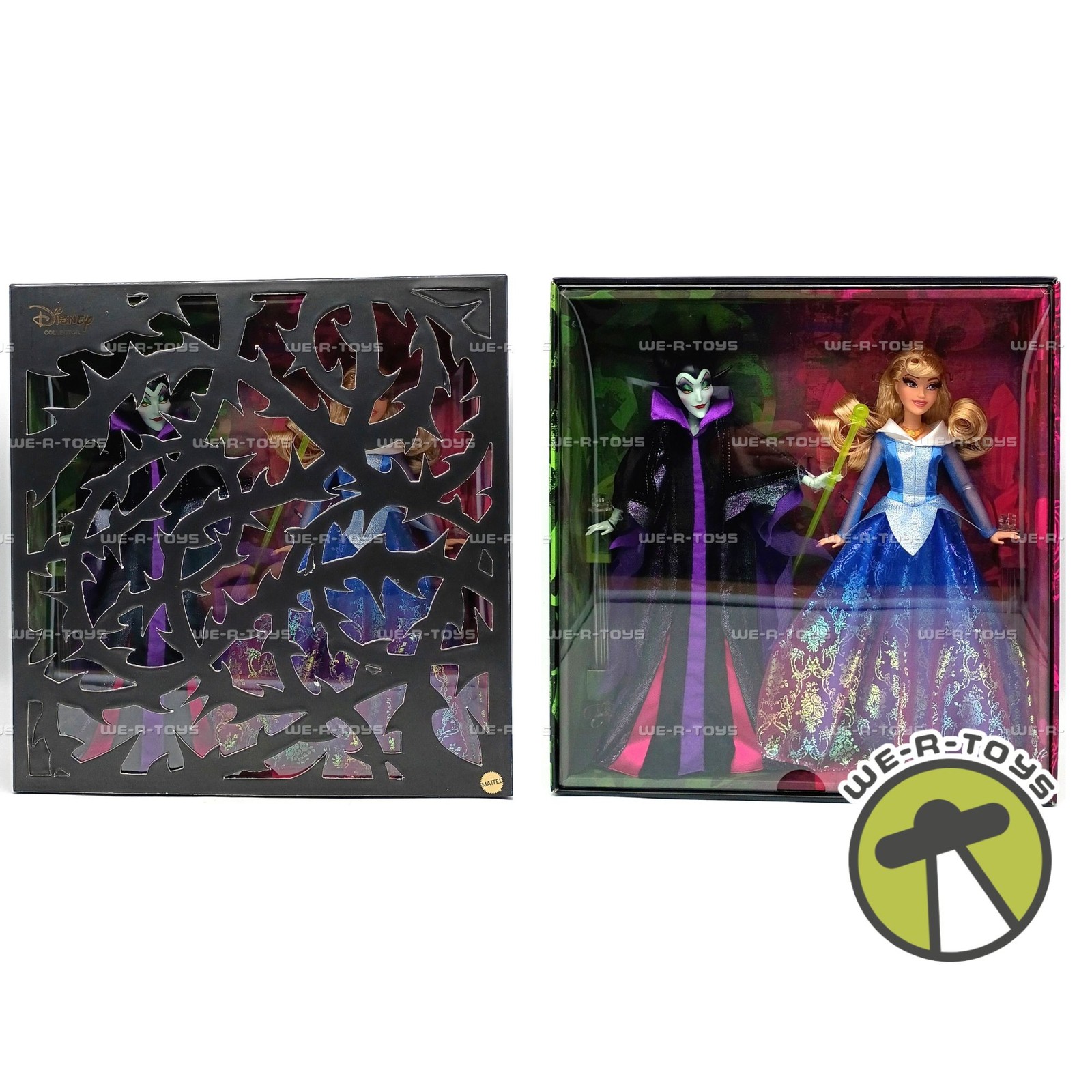 Disney Collector Princess Maleficent & Aurora Doll Set 2024 Mattel HPG10
