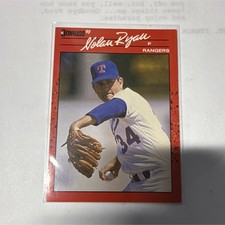 Donruss 1990 Nolan Ryan #166 Texas Rangers MLB Baseball Base Set Card