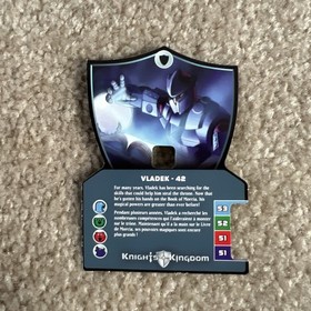 LEGO KNIGHTS KINGDOM VLADEK Action Figure Set 8786 Complete Canister + Manual