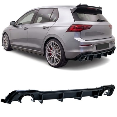 Performence Heckdiffusor Schwarz Glanz passt für VW Golf 8 GTI 2019-2023