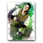 Mickey Cochrane #14 Art Card Limited 33/50 Edward Vela Signed (Detroit Tigers)