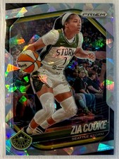 2025 Panini Prizm WNBA Zia Cooke #110 Cracked Ice Seattle Storm