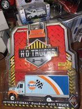 1/64 GREENLIGHT HD TRUCKS 2013 INTERNATIONAL DURASTAR Box Truck. Broken Package