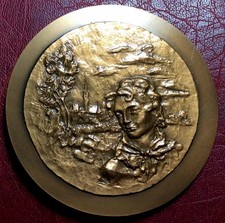 John Constable Painter Landscaping English Limited Edition 5/250 Medal Landry