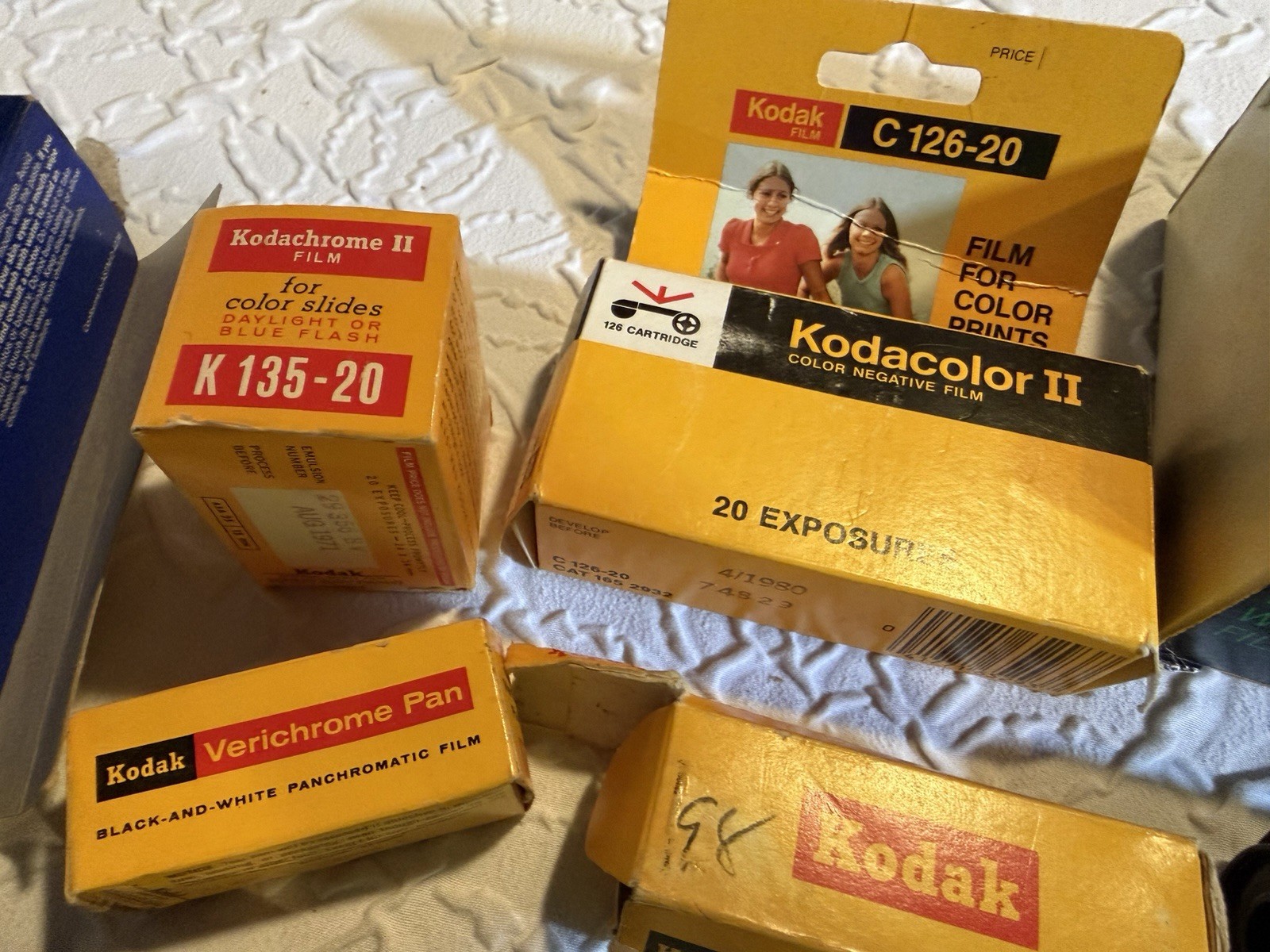 Film Box Lot Exposed & Unused Undeveloped Vintage Rolls MYSTERY PHOTOS Expired