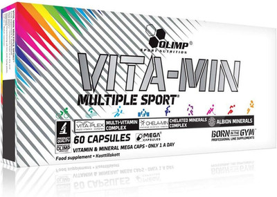 2 X Olimp Vita-Min Multiple Sport, 60 Mega Caps (2Er Pack)