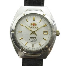 Orient ORIENT UN59-C3-C Crystal Quartz Watch with Date Calendar, Three Star Logo