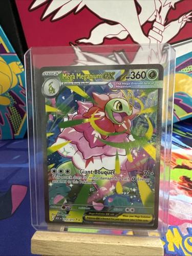 Pokemon Card mega Meganium Ex Ascended Hero’s 272/217