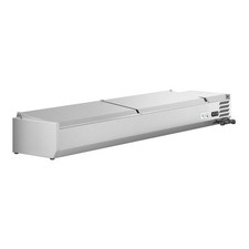 80" Countertop Refrigerated Prep Rail