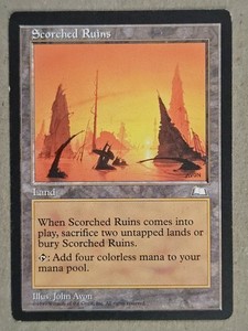 Mtg Scorched Ruins | eBay