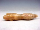 Old Nephrite Jade Stone Carved Sculpture Ancient Foo Dog Lion Crouching #022026 — photo 5