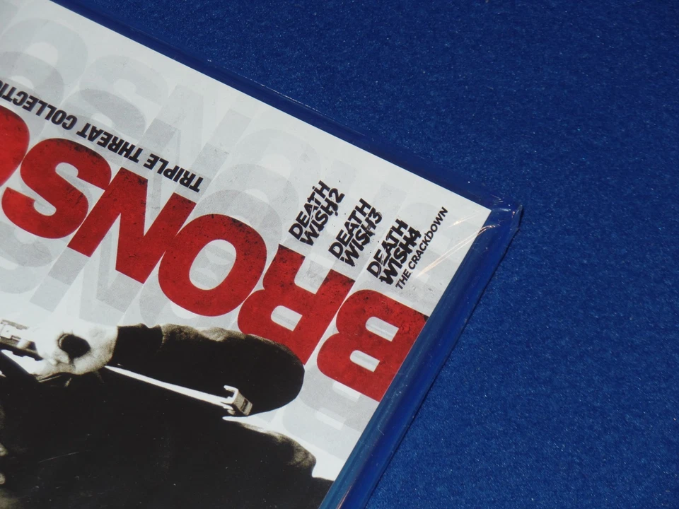Bronson Triple Threat - Blu-Ray - 3-Film Collection - NEW & Sealed! Foto 2 de 3