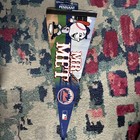 NY Mets Mr Met Pennant MLB Baseball Banner Fan Cave Decor — photo 1