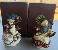 VINTAGE 1998 Boyds Bears  Friends Christmas Holiday Ornaments READ 4.5" Tall