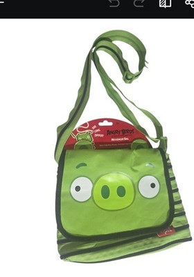 Zipit Angry Birds Green Messenger Bag