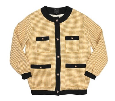 Botrois Tweed Jacket in Gold