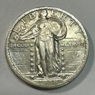 1918 Standing Liberty Quarter XF Details-Cleaned
