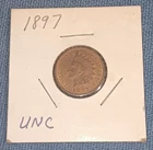 1887 INDIAN HEAD PENNY CENT NICE UNC