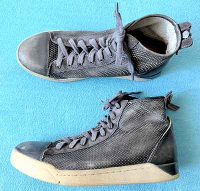 DIESEL Sneaker Tempus Diamond 40 41 42 dünn weich durchlochtes Leder Samu Haber