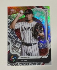 2026 Topps Now Logo Parallel SP Hiromi Itoh Team Japan WBC JP09 - Logo Parallel