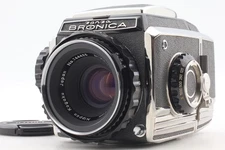 Late Model [Near MINT] Zenza Bronica S2A Film Camera 75mm f/2.8 Lens From JAPAN