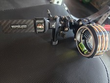 Mathews Bridge-Lock Fixed 5-Pin Sight Black Fixed Pin Compound Bow Archery