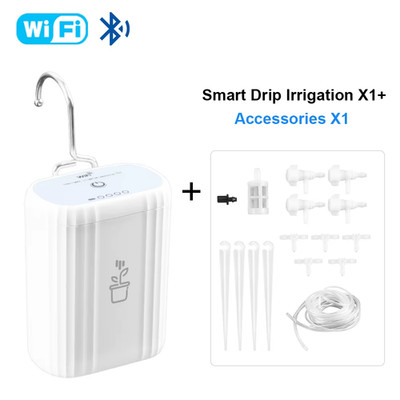 Tuya Wifi Intelligent Watering Device Timed Automatic Drip Irrigation System Rem