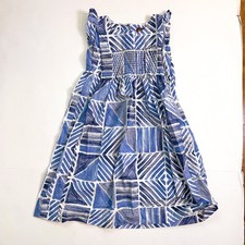 Tea Collection Block Print Sleeveless Dress, Size 12