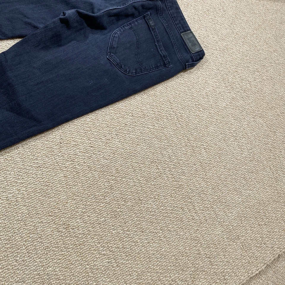 Lee Jeans Womens 28x31 Slim Fit Black Scarlett High Waisted Stretch Denim - Image 2 of 4