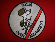 Vietnam War Patch US 5th Special Forces Group CCN DMZ OVER AND BACK ??