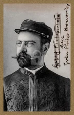 John Philip Sousa Music Composer 1 Signed Autograph RPPC Photo Postcard COPY