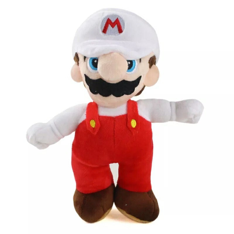 Peluche Mario fleur 25 cm doudou en tissu doux haute qualité