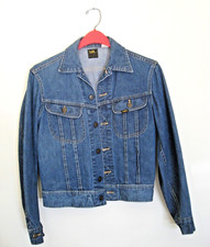 Vintage Lee Riders Denim Jacket Womens Ms Lee Size 9/10 USA Made